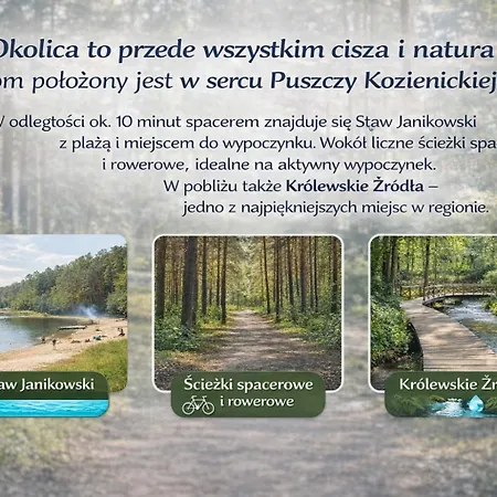 Holiday home Lesny Azyl W Puszczy Kozienice Psary